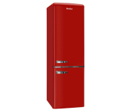 Lodówka Amica FK2965.3RAA 181cm Czerwona Retro SlimSize 244L - 523468 - zdjęcie 2